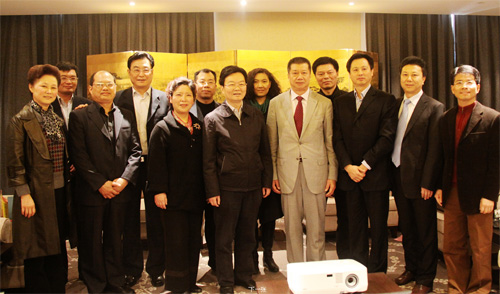 苏州市副市长浦荣皋会见郑桂泉董长一行